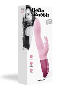 Love To Love - Hello Rabbit Tarzan Vibrator - Roze