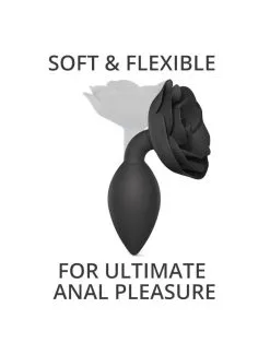 Love To Love - Open Roos Buttplug - Maat L - Zwart 10 Love To Love - Open Roos Buttplug - Maat L - Zwart -Sex Toys winkel Love to love Open Roos Buttplug maat L zwart 4