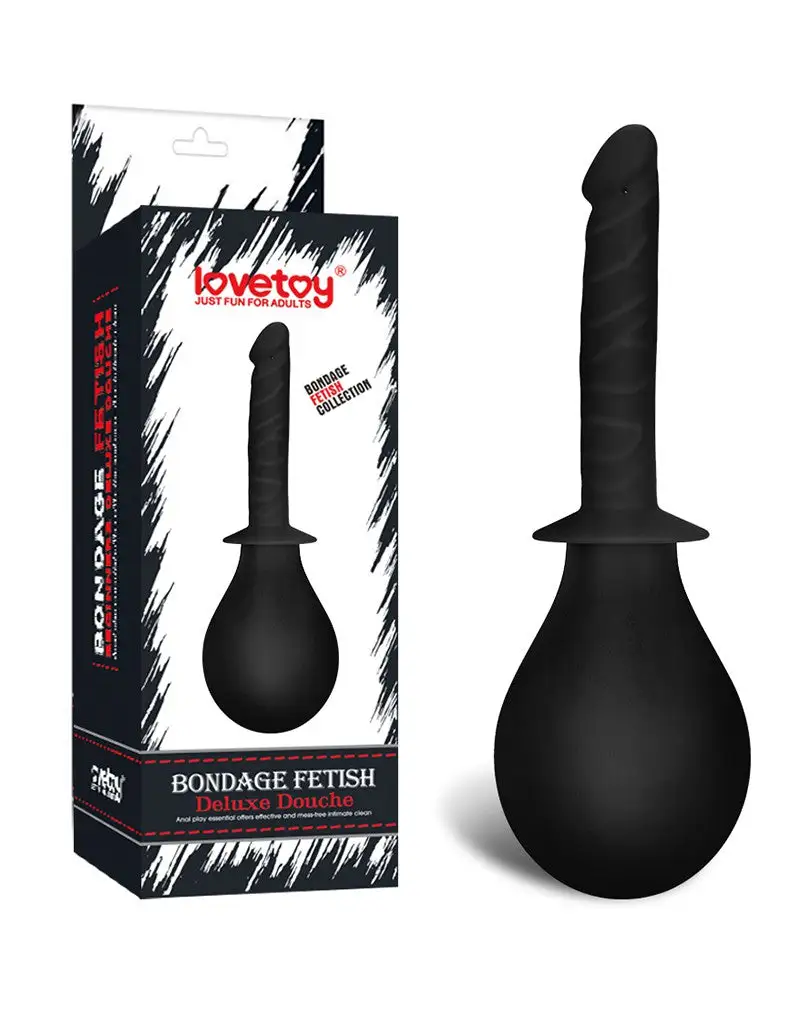 Lovetoy - Anaal Douche - Zwart 2 Lovetoy - Anaal Douche - Zwart - Afbeelding 2