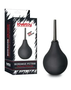 Lovetoy - Bondage Fetish DeLuxe Anaal Douche - Zwart