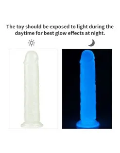 Lovetoy - Dildo 21 Cm Lumino Play - Glow In The Dark -Sex Toys winkel Lovetoy Dildo 21 cm LUMINO PLAY glow in the dark 6