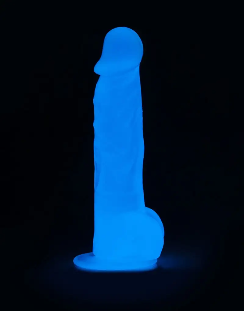 Lovetoy - Dildo 21.5 Cm Lumino Play - Glow In The Dark 4 Lovetoy - Dildo 21.5 Cm Lumino Play - Glow In The Dark - Afbeelding 4