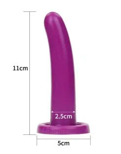 Lovetoy - Holy Dong Jelly Dildo Van Vloeibare Siliconen 11 Cm - Paars -Sex Toys winkel Lovetoy Holy Dong Jelly Dildo van vloeibare siliconen 11 cm paars 8