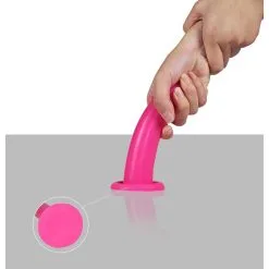 Lovetoy - Holy Dong Jelly Dildo Van Vloeibare Siliconen 14.5 Cm - Roze -Sex Toys winkel Lovetoy Holy Dong Jelly Dildo van vloeibare siliconen 14 5 cm roze 5