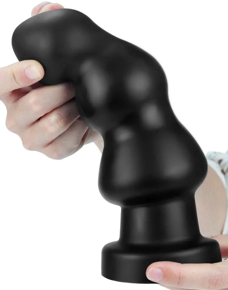 Lovetoy - King Size Vibrerende Buttplug Anal Rigger 20 Cm - Zwart 5 Lovetoy - King Size Vibrerende Buttplug Anal Rigger 20 Cm - Zwart - Afbeelding 5