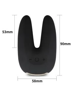 Lovetoy - O-Sensual Rapture Twin - Clitoris Of Tepel Vibrator - Zwart 15 Lovetoy - O-Sensual Rapture Twin - Clitoris Of Tepel Vibrator - Zwart -Sex Toys winkel Lovetoy O Sensual Rapture Twin Clitoris of Tepel Vibrator Zwart 6