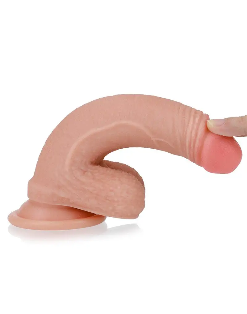 Lovetoy - Realistische Dildo 18 Cm - Lichte Huidskleur 3 Lovetoy - Realistische Dildo 18 Cm - Lichte Huidskleur - Afbeelding 3