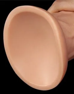 Lovetoy - Realistische Gebogen XXL Dildo 24 Cm - Lichte Huidskleur -Sex Toys winkel Lovetoy Realistische Gebogen XXL Dildo 24 cm lichte huidskleur 6