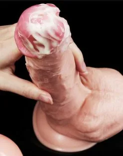 Lovetoy - Realistische Squirt Dildo 28 Cm - Waterbestendige PVC Dildo In Nude Kleur Met Squirt Functie -Sex Toys winkel Lovetoy Realistische Squirt Dildo 28 cm Waterbestendige PVC Dildo in Nude kleur met Squirt functie 8