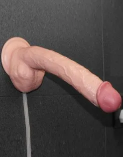 Lovetoy - Realistische Squirt Dildo 28 Cm - Waterbestendige PVC Dildo In Nude Kleur Met Squirt Functie -Sex Toys winkel Lovetoy Realistische Squirt Dildo 28 cm Waterbestendige PVC Dildo in Nude kleur met Squirt functie 9