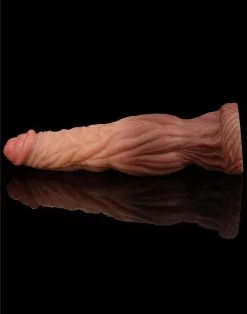 Lovetoy - Realistische XXL Dildo 24.5 Cm - Lichte/donkere Huidskleur -Sex Toys winkel Lovetoy Realistische XXL Dildo 24 5 cm lichtedonkere huidskleur 10