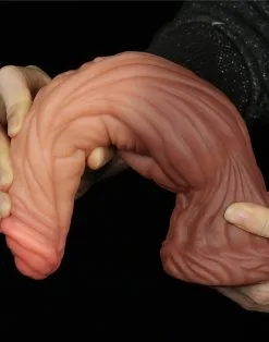 Lovetoy - Realistische XXL Dildo 24.5 Cm - Lichte/donkere Huidskleur -Sex Toys winkel Lovetoy Realistische XXL Dildo 24 5 cm lichtedonkere huidskleur 5