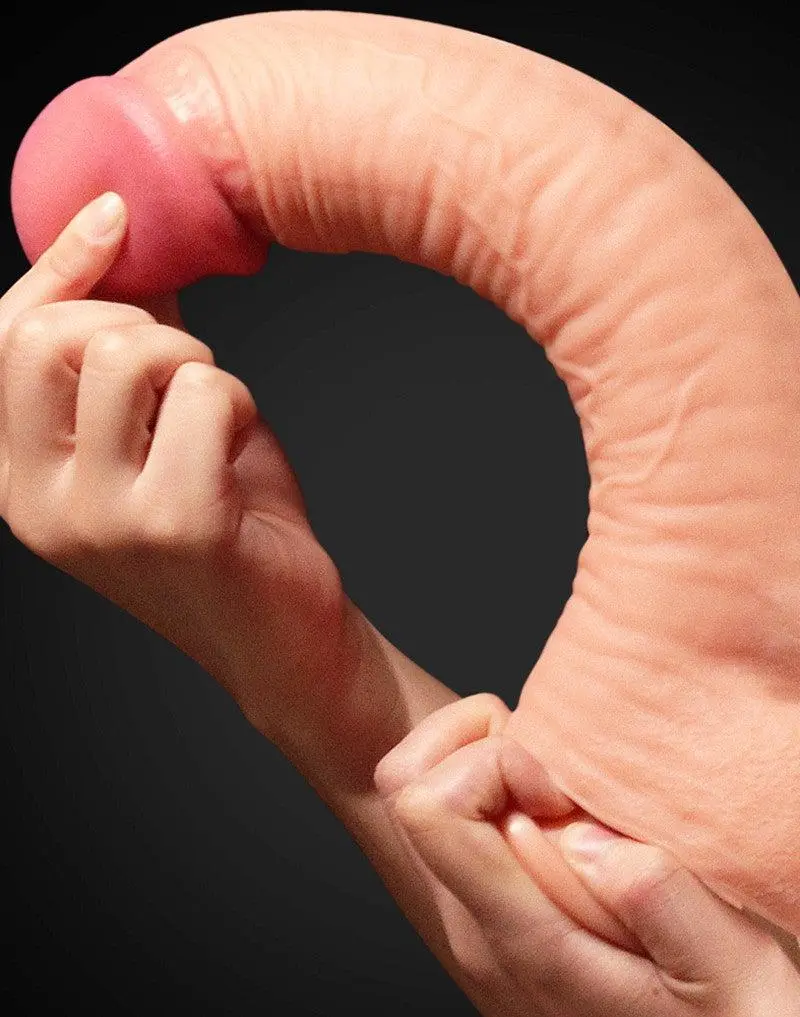 Lovetoy - Realistische XXL Dildo 30.5 Cm - Lichte Huidskleur 7 Lovetoy - Realistische XXL Dildo 30.5 Cm - Lichte Huidskleur - Afbeelding 7