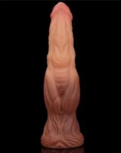 Lovetoy - Realistische XXL Dildo Met Aderen 24 Cm - Lichte/donkere Huidskleur -Sex Toys winkel Lovetoy Realistische XXL Dildo met aderen 24 cm lichtedonkere huidskleur 3
