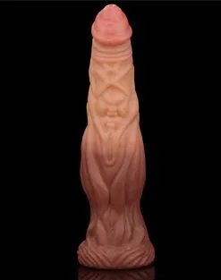 Lovetoy - Realistische XXL Dildo Met Aderen 24 Cm - Lichte/donkere Huidskleur -Sex Toys winkel Lovetoy Realistische XXL Dildo met aderen 24 cm lichtedonkere huidskleur 4