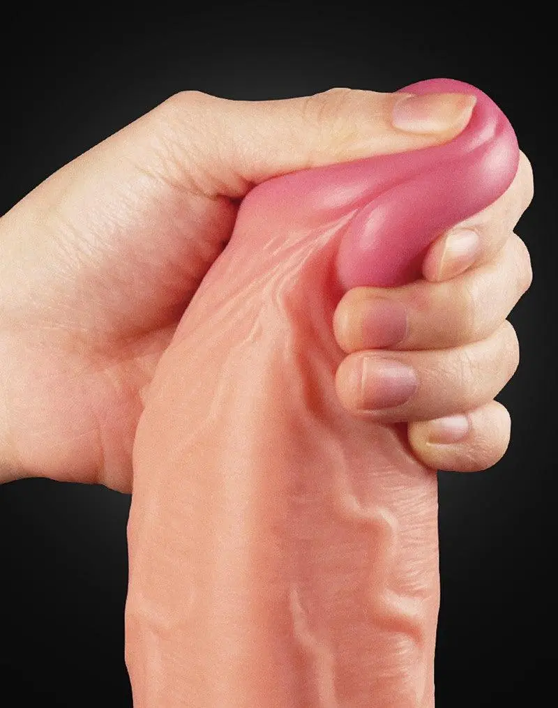 Lovetoy - Realistische XXL Dildo Met Zuignap 25 Cm - Lichte Huidskleur 4 Lovetoy - Realistische XXL Dildo Met Zuignap 25 Cm - Lichte Huidskleur - Afbeelding 4