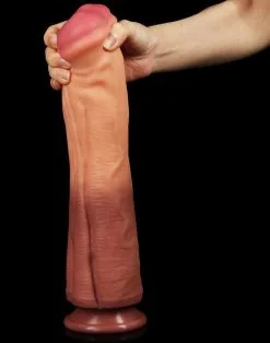 Lovetoy - Realistische XXL Horse Dong Dildo 30 Cm - Lichte/donkere Huidskleur -Sex Toys winkel Lovetoy Realistische XXL Horse Dong Dildo 30 cm lichtedonkere huidskleur 4