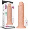 Lovetoy - Realistische XXL Vibrerende Dildo 28 Cm - Lichte Huidskleur
