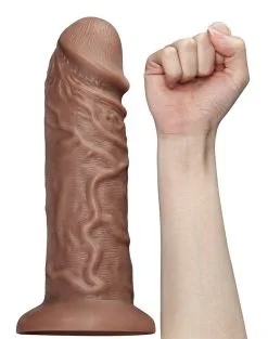 Lovetoy - Realistische XXL Vibrerende Dildo CHUBBY 26.5 Cm - Bruin -Sex Toys winkel Lovetoy Realistische XXL Vibrerende Dildo CHUBBY 26 5 cm bruin 6