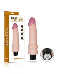 Lovetoy - Realistische Zachte Vibrator 19,5 Cm