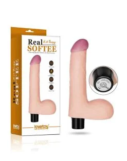 Lovetoy - Realistische Zachte Vibrator 20,5 Cm