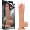 Lovetoy - Roterende En Verwarmende Realistische Dildo 21 Cm - Lichte Huidskleur