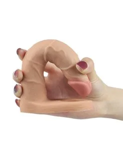 Lovetoy - Voorbinddildo Voor Dubbele Penetratie Ultrasoft Double - 18 Cm -Sex Toys winkel Lovetoy Voorbinddildo voor dubbele penetratie Ultrasoft Double 18 cm 5