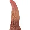 Lovetoy - XXL Extreme Dildo Alien Tongue 25 X 7.5 Cm - Lichte/donkere Huidskleur