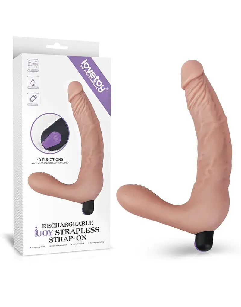 Lovetoy - IJoy Dubbele Vibrerende Dildo - Lichte Huidskleur 1 Lovetoy - IJoy Dubbele Vibrerende Dildo - Lichte Huidskleur