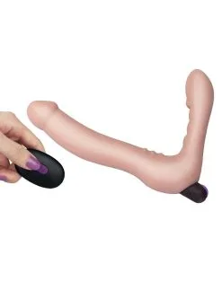 Lovetoy - IJoy Dubbele Vibrerende Dildo Met Afstandsbediening - Lichte Huidskleur 8 Lovetoy - IJoy Dubbele Vibrerende Dildo Met Afstandsbediening - Lichte Huidskleur -Sex Toys winkel Lovetoy iJoy Dubbele Vibrerende Dildo met afstandsbediening lichte huidskleur 3