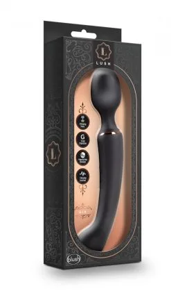 Lush Gia Dubbele Vibrator - Zwart -Sex Toys winkel Lush Gia Dubbele Vibrator Zwart 4