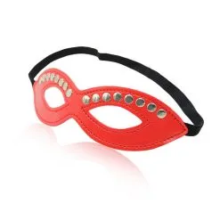 Perfect Lover Masker Met Studs - Rood -Sex Toys winkel Masker met studs rood 3