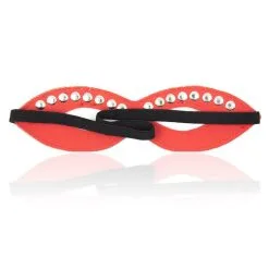 Perfect Lover Masker Met Studs - Rood -Sex Toys winkel Masker met studs rood 4