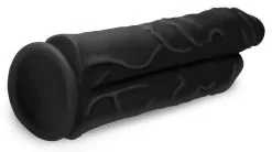Master Cock Double Stuffer Dubbele Dildo 25 Cm - Zwart -Sex Toys winkel Master Cock Double Stuffer Dubbele Dildo 25 cm zwart 3