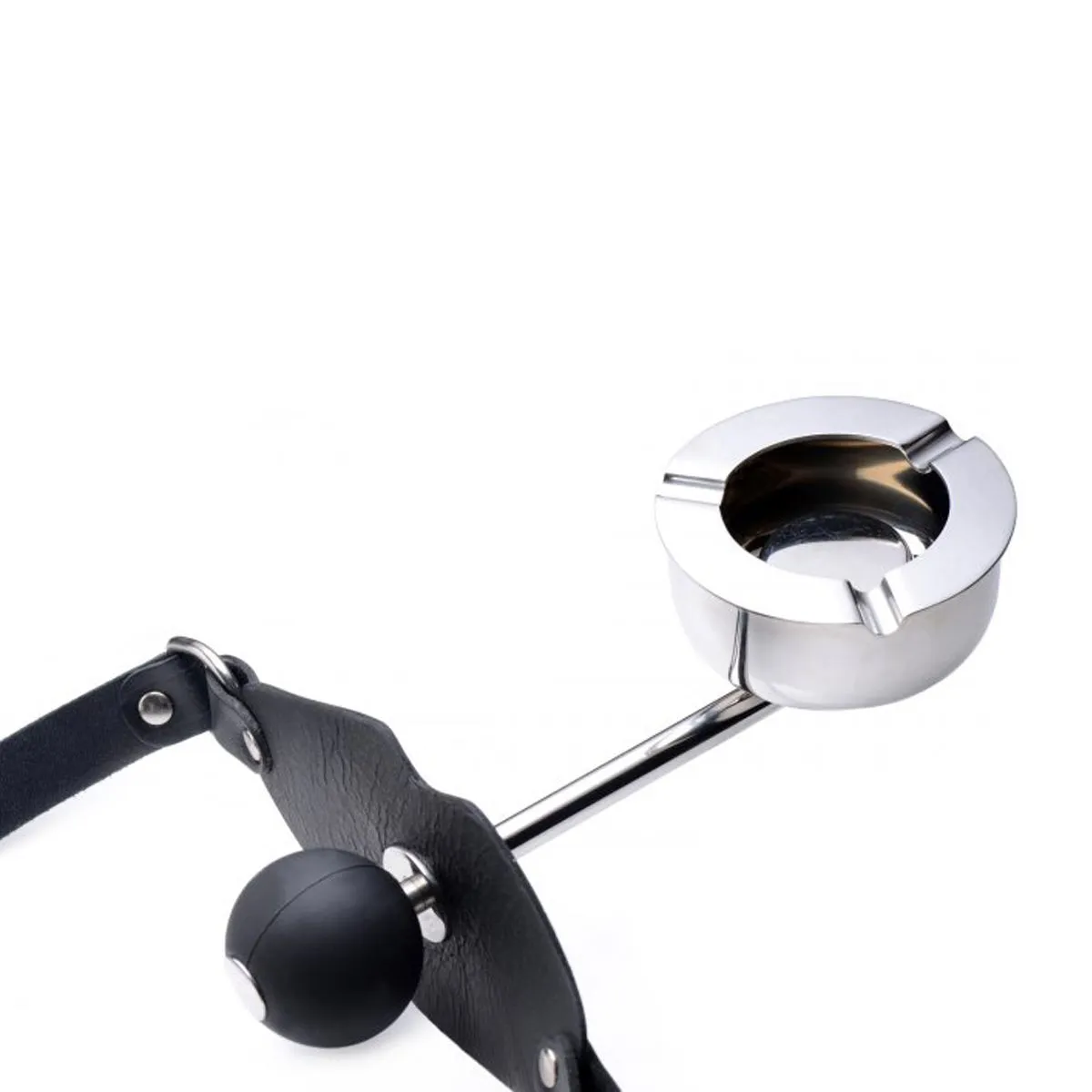 Master Series - Ashtray/Asbak Ball Gag 2 Master Series - Ashtray/Asbak Ball Gag - Afbeelding 2