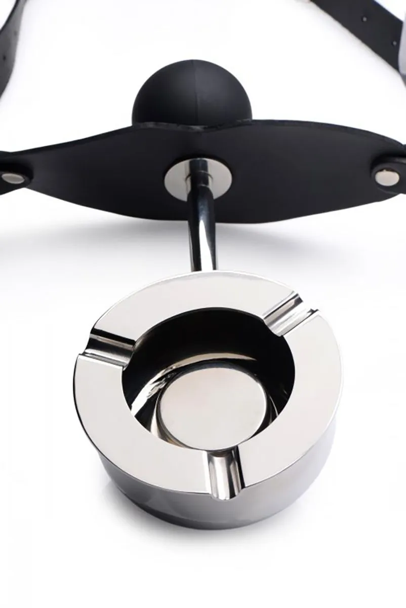 Master Series - Ashtray/Asbak Ball Gag 3 Master Series - Ashtray/Asbak Ball Gag - Afbeelding 3