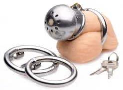 EDC Master Series - Exile DeLuxe Peniskooi - Extra Kort -Sex Toys winkel Master Series Exile Deluxe Peniskooi Extra kort 3