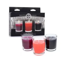 Master Series - Flame Drippers Kaarsenset Voor Wax Play