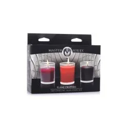 Master Series - Flame Drippers Kaarsenset Voor Wax Play -Sex Toys winkel Master Series Flame Drippers Kaarsenset voor Wax Play 3