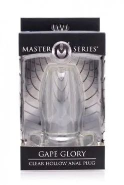 EDC Master Series - Gape Glory Transparante Buttplug -Sex Toys winkel Master Series Gape Glory Transparante Buttplug 5