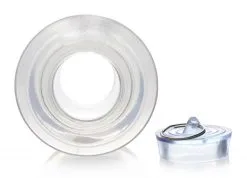 EDC Master Series - Holle Transparante Anaal Plug Met Stop -Sex Toys winkel Master Series Holle Transparante Anaal Plug Met Stop 5