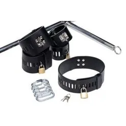 EDC Master Series - Imprisoned Bondagerek Met Dildo -Sex Toys winkel Master Series Imprisoned Bondagerek Met Dildo 5