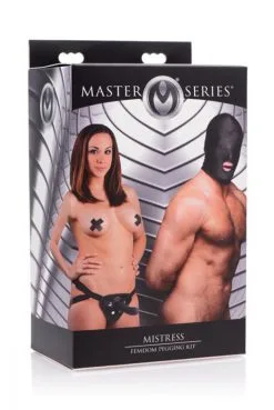 EDC Master Series - Mistress FemDom Pegging Kit - Complete Strap-on En Hood 9 EDC Master Series - Mistress FemDom Pegging Kit - Complete Strap-on En Hood -Sex Toys winkel Master Series Mistress FemDom Pegging Kit complete strap on en hood 5