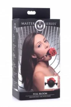 EDC Master Series - Opvallende Ball Gag Met Roos 9 EDC Master Series - Opvallende Ball Gag Met Roos -Sex Toys winkel Master Series Opvallende Ball Gag Met Roos 5