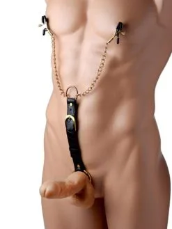 EDC Master Series - Penitentiary Tepelklemmen Met Cockring