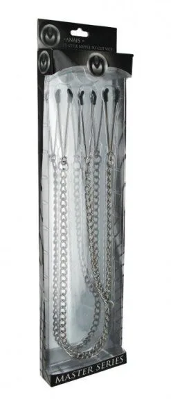 Master Series - Pincet Tepelklemmen Naar Clitorisklem -Sex Toys winkel Master Series Pincet Tepelklemmen naar Clitorisklem 3