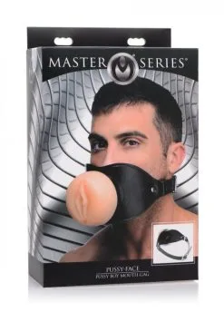 Master Series - Pussy Face Orale Sex Gag -Sex Toys winkel Master Series Pussy Face Orale Sex Gag 6