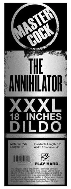 EDC Master Series - The Annihilator XXXL Dildo -Sex Toys winkel Master Series The Annihilator XXXL Dildo 4