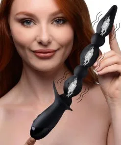 EDC Master Series - Triple-Blast Vibrerende Anaalketting 8 EDC Master Series - Triple-Blast Vibrerende Anaalketting -Sex Toys winkel Master Series Triple Blast Vibrerende Anaalketting 4