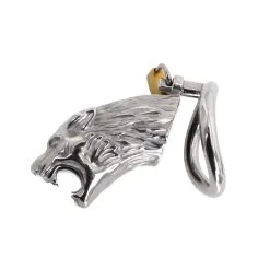 Perfect Lover Metalen Kuisheidskooi Met Leeuwekop Lion Inclusief Slotje